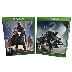 Destiny & Destiny 2 Xbox One Game Bundle By Bungie